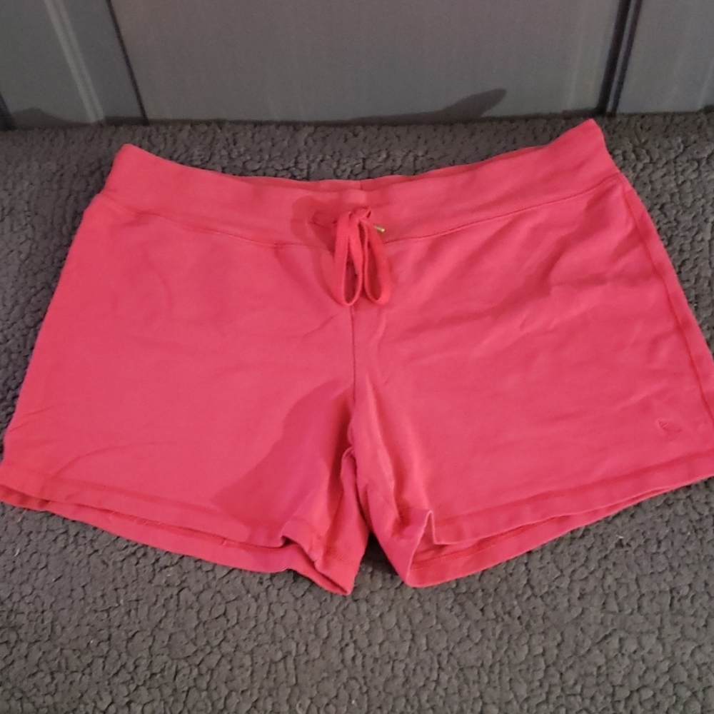🏴‍☠️$1 BUNDLED 🏴‍☠️ Danskin Now pink shorts sz-L
